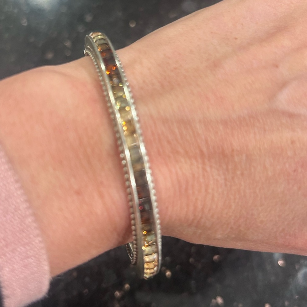 Brighton ombré hinged bangle